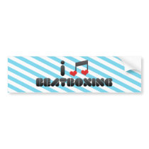 Beatboxing bumper stickers