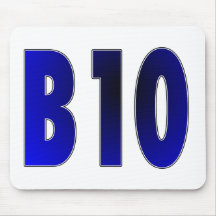 Beaten Black and Blue Mouse Mats