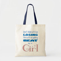 Beaten by a Girl Bag