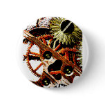Beaten Up Clock Gears buttons