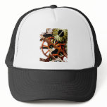 Beaten Up Clock Gears hats