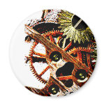 Beaten Up Clock Gears magnets