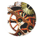 Beaten Up Clock Gears stickers