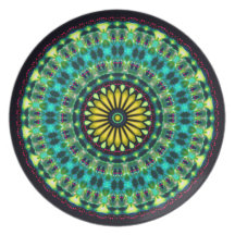 Beatitude Mandala No. 5 Plate