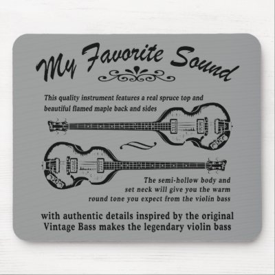 BEATLEBASS Mousepad by matasaburo