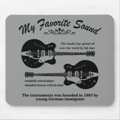 BEATLEGUITAR3 Mousepad by matasaburo
