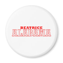 Beatrice, Alabama City Design Magnets