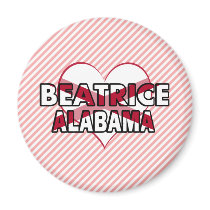 Beatrice, Alabama Fridge Magnets