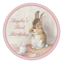 Beatrix Potter Custom Birthday DIY Cupcake Toppers