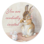 Beatrix Potter Custom Bunny Rabbit Stickers