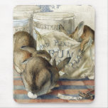 Beatrix Potter Merry Christmas Rabbit Mouse Pad