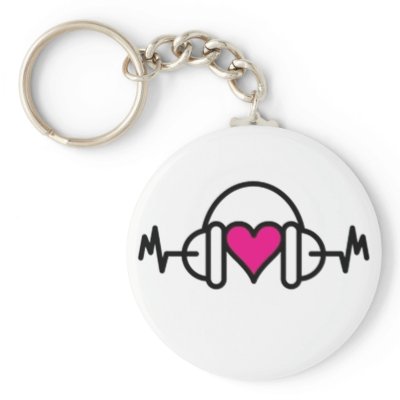 Beats of love Keychain by robby1982