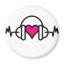 Beats of love Magnet