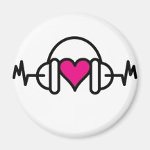 Beats of love Magnet