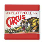 Beatty Cole Circus Refrigerator Magnet