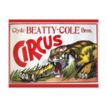 Beatty Cole Circus postcards