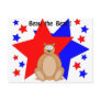 Beau the Bear USA Postcard