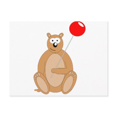 Beau the Bear with a LollyPop by TotsTs