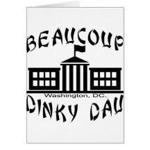 Beaucoup Dinky Dau Washington DC Cards