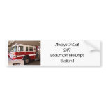 Beaumont Fire Dept. Bumper Sticker