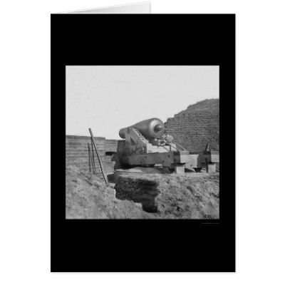 Beauregard Gun at Fort Pulaski, GA 1862 by lc_civilwar