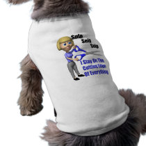Beautician Dog Tshirt