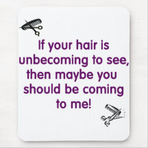 Beautician Mouse Pad