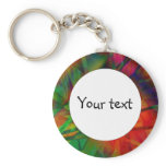 Beautiful abstract design key chain