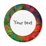 Beautiful abstract design magnet