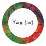 Beautiful abstract design sticker