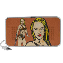 Beautiful Amazon Women Notebook Speaker