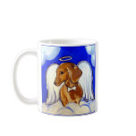 "Beautiful Angel Dachshund Mugs"