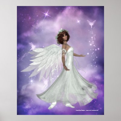 Beautiful Angel Design 3 - Print by mrssocolov4