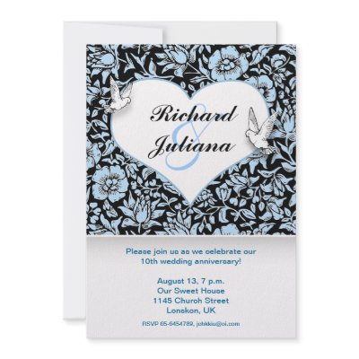 beautiful anniversary invitation by jinaiji