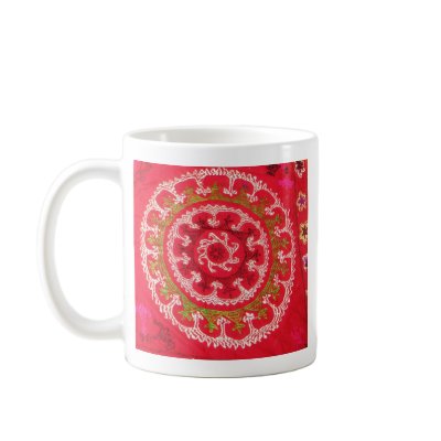 Beautiful Antique Turkish Kilim circa 1750 Coffee Mug by oldsaltydog