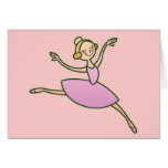 Beautiful Ballerina Greeting Card