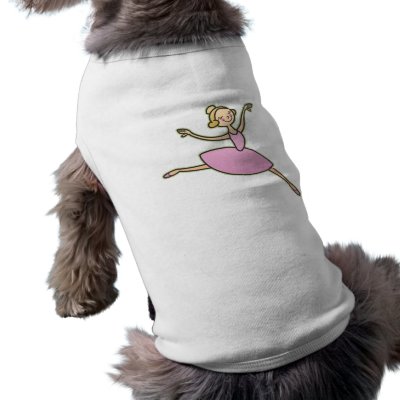 Beautiful Ballerina Doggie Tee by konceptskids