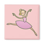 Beautiful Ballerina Refrigerator Magnet
