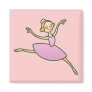 Beautiful Ballerina Refrigerator Magnet