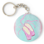 Beautiful Ballet Shoes Keychain
