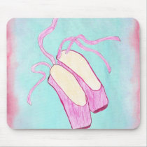 Beautiful Ballet Shoes Mousepad