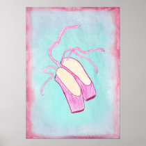 Beautiful Ballet Shoes Poster