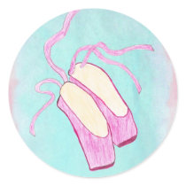 Beautiful Ballet Shoes Sticker