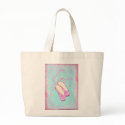 Beautiful Ballet Shoes Tote bags