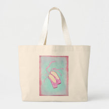 Beautiful Ballet Shoes Tote Tote Bags