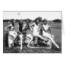 Beautiful Bathing Beauties On Ice Card