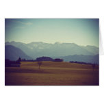Beautiful bavaria card empty