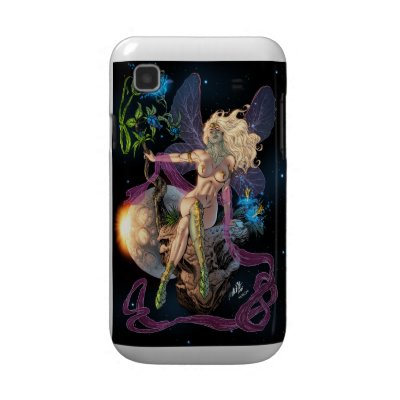 Beautiful Blond Sexy Space Fairy by Al Rio Samsung Galaxy S Case