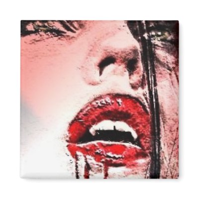 Beautiful Bloody Vampire Magnet by VampOut