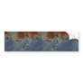 Beautiful Blue And Brown Rust (Satellite Shot) Bumper Sticker